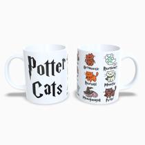 Caneca Potter Cat -Entre no Mundo Mágico dos Gatos Caneca Potter Cat -Entre no Mundo Mágico dos Gatos