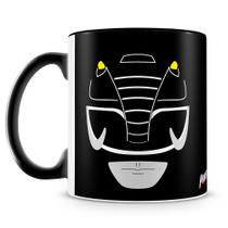 Caneca Power Rangers - Ranger Preto - Porcelana Personalizada com Estampa