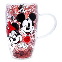 Caneca Prateada Buffalo Disney Minnie and Mickey Hearts 450 ml Caneca Prateada Buffalo Disney Minnie and Mickey Hearts 450 ml