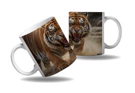Caneca Presente Animais Grandes Felinos Estampa Tigre Listra Caneca Presente Animais Grandes Felinos Estampa Tigre Listra