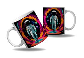 Caneca Presente Astronautas Galaxia Planetas Lua Marte 1 Caneca Presente Astronautas Galaxia Planetas Lua Marte 1