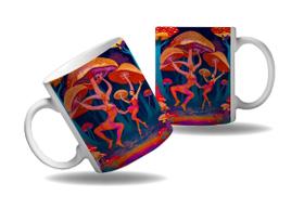 Caneca Presente Cogumelos Plantas Natureza Psicodélicos HD 2 Caneca Presente Cogumelos Plantas Natureza Psicodélicos HD 2