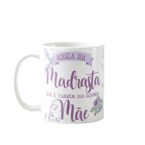 Caneca Presente Criativo Madrasta Especial Dia das Mães