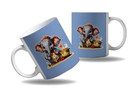 Caneca Presente Elefante Cozinheiro Chefes Cozinha Profissão