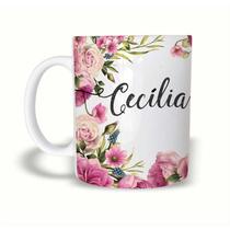 Caneca Presente Especial Nome Cecília de Plástico Rígido