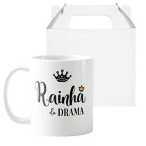 Caneca Presente Especial Personalizado Rainha do Drama