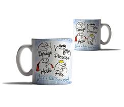 Caneca Presente Feliz Dia dos Pais Meme Bonequinho de Meia Caneca Presente Feliz Dia dos Pais Meme Bonequinho de Meia