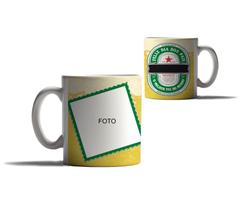 Caneca Presente Feliz dia dos Pais Personalização Sua Foto