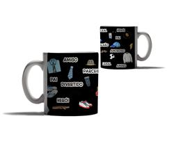 Caneca Presente Feliz Dia dos Pais Personalizada Frases 2 Caneca Presente Feliz Dia dos Pais Personalizada Frases 2