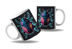 Caneca Presente Geek Nerd Cyberpunk Inseto Besouro Tecno HD Caneca Presente Geek Nerd Cyberpunk Inseto Besouro Tecno HD