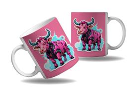 Caneca Presente Geek Nerd Cyberpunk Vaca Fazenda Tecnologia