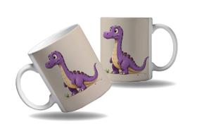 Caneca Presente Geek Nerd Dinossauros Diplodoco Jurássico HD