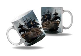 Caneca Presente Geek Nerd Tecno Vapor Steampunk Navios