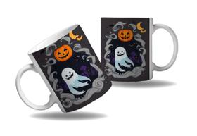 Caneca Presente Halloween Terror Caveiras Fantasmas Susto 3 Caneca Presente Halloween Terror Caveiras Fantasmas Susto 3