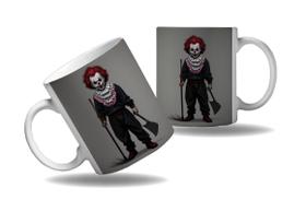 Caneca Presente Halloween Terror Palhaços Assustadores HD 1