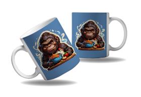 Caneca Presente Macacos Cozinheiros Chefes Cozinha Profissão