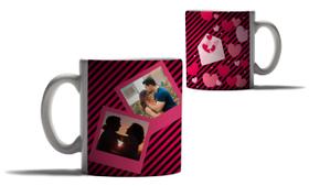 Caneca Presente Namorados Frases Amor Polaroid Sua Foto HD