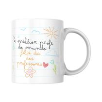 Caneca Presente Para Professora Foto E Frase Motivadora