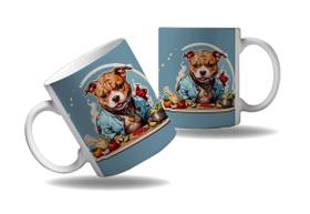 Caneca Presente Pitbull Cozinheiro Chefes Cozinha Profissão
