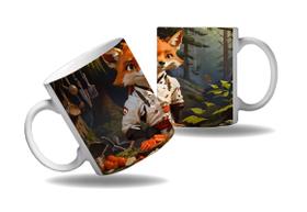 Caneca Presente Raposa Cozinheira Chefes Cozinha Profissão 1