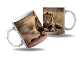 Caneca Presente Savana Leão Design Geek Nerd Rei da Savana 1