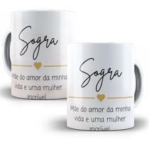 Caneca Presente Sogra, mãe do amor da minha vida