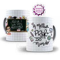 Caneca presentedia dos professores - a melhor prof do mundo
