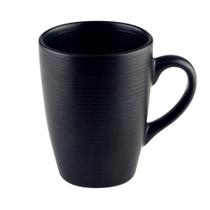 Caneca Preta em Cerâmica 350ml