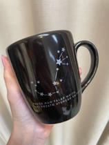 Caneca preta Escorpião Caneca preta Escorpião
