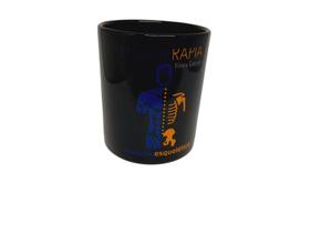 Caneca Preta Fisioterapia + Chaveiro Caneca Preta Fisioterapia + Chaveiro