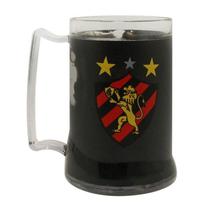 Caneca Preta Gel Isolante Térmico 400Ml - Sport Club Caneca Preta Gel Isolante Térmico 400Ml - Sport Club