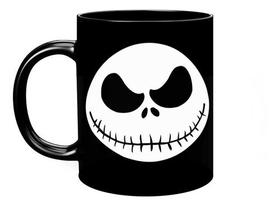 Caneca Preta Jack Skellington