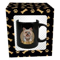 Caneca Preta Raças de Cachorro Sortidas 320ml Caneca Preta Raças de Cachorro Sortidas 320ml