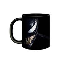 Caneca Preta Venom Dark Eye Face Carnificina Riot 325mL Caneca Preta Venom Dark Eye Face Carnificina Riot 325mL