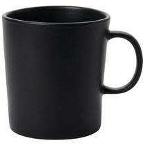 Caneca Preto Giotto Plástico Resistente Café Chá Uso Diário