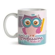 Caneca Professora Nota 10 Coruja