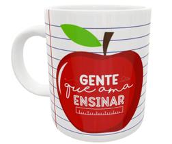 Caneca professores gente que ama ensinar presente profissão