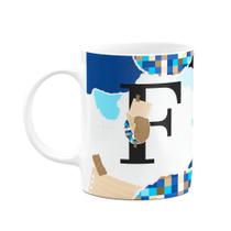 Caneca Professores - Inicial do nome letra F - 325ml Caneca Professores - Inicial do nome letra F - 325ml
