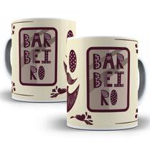 Caneca profissão barbeiro presente barbearia