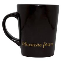 Caneca Profissão Educação Física Preta 270ml