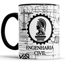 Caneca Profissão Engenharia Civil Caneca Profissão Engenharia Civil