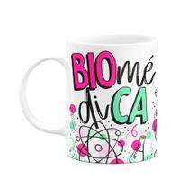 Caneca profissões - Biomédica - 325ml - Branca Caneca profissões - Biomédica - 325ml - Branca