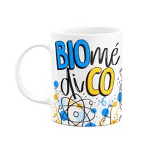 Caneca profissões - Biomédico - 325ml branca Caneca profissões - Biomédico - 325ml branca
