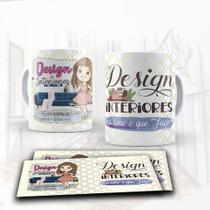 Caneca profissões: Design de interiores