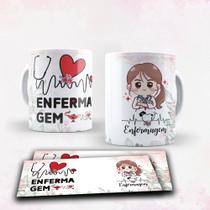 Caneca profissões: Enfermagem Caneca profissões: Enfermagem