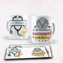 Caneca profissões: Enfermagem