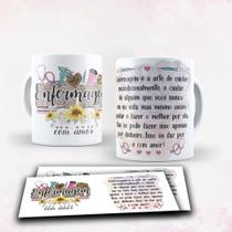 Caneca profissões: Enfermagem Caneca profissões: Enfermagem