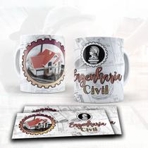 Caneca profissões: Engenharia civil