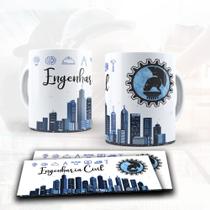 Caneca profissões: Engenharia civil Caneca profissões: Engenharia civil