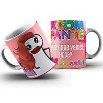 Caneca profissões flork acompanhante